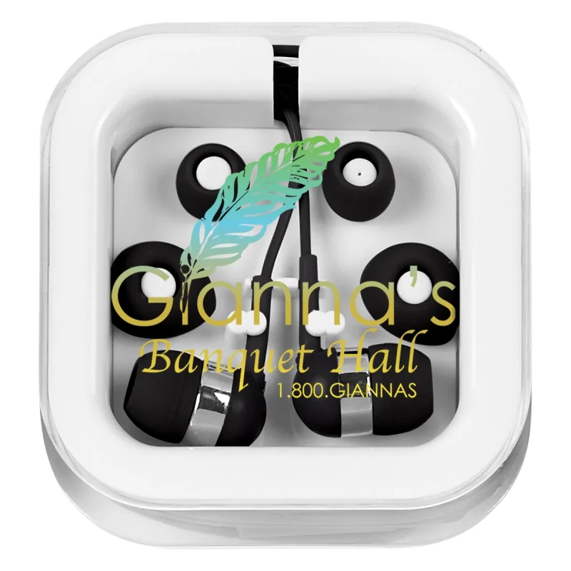 Personalized Earbuds With Microphone — view 3