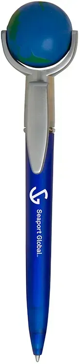 Personalized Earth Squeeze Top Pen