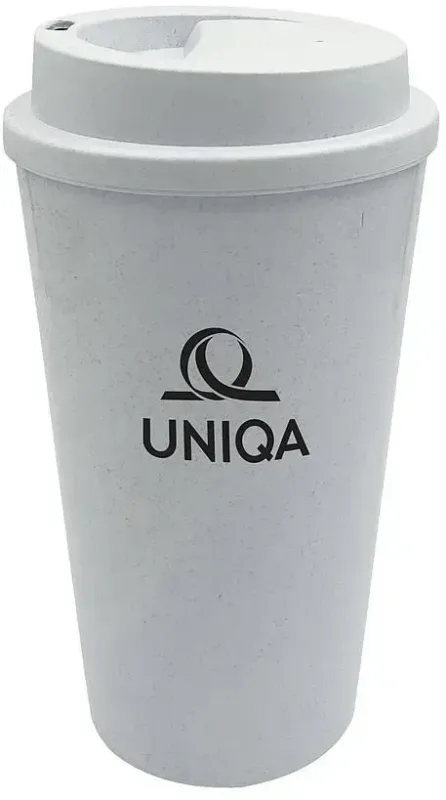 Eco-Friendly 16 oz Bamboo Fiber Tumbler — view 2
