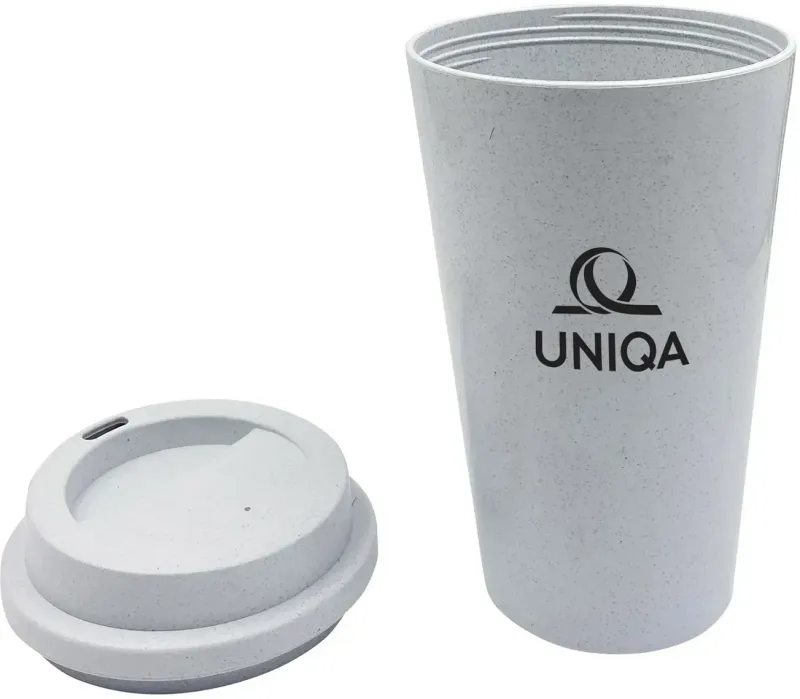 Eco-Friendly 16 oz Bamboo Fiber Tumbler — view 3