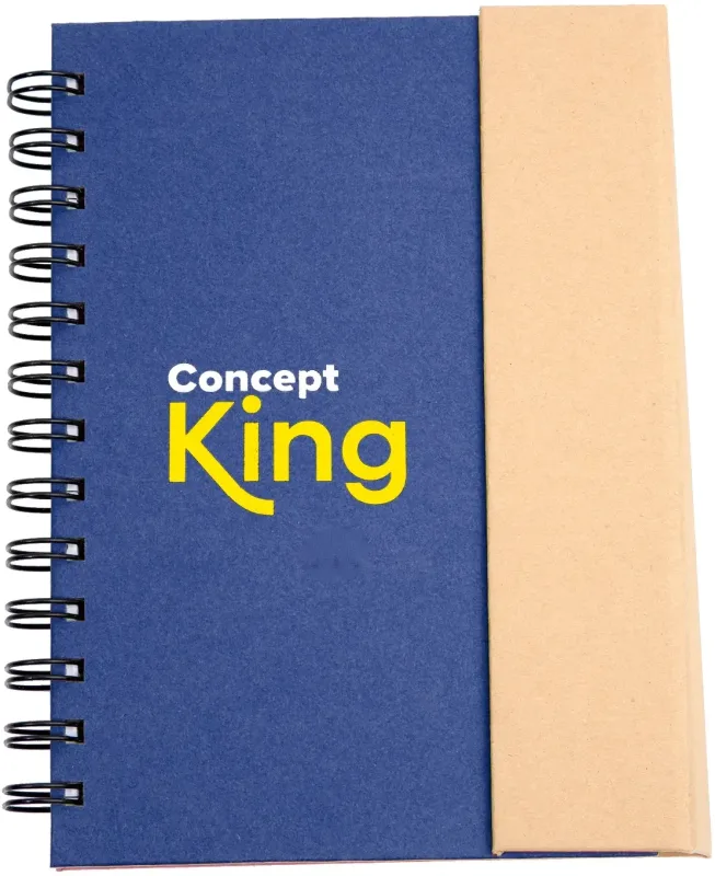 Custom Eco-Tone Notebook with Pen Set (2 Colors) — view 4
