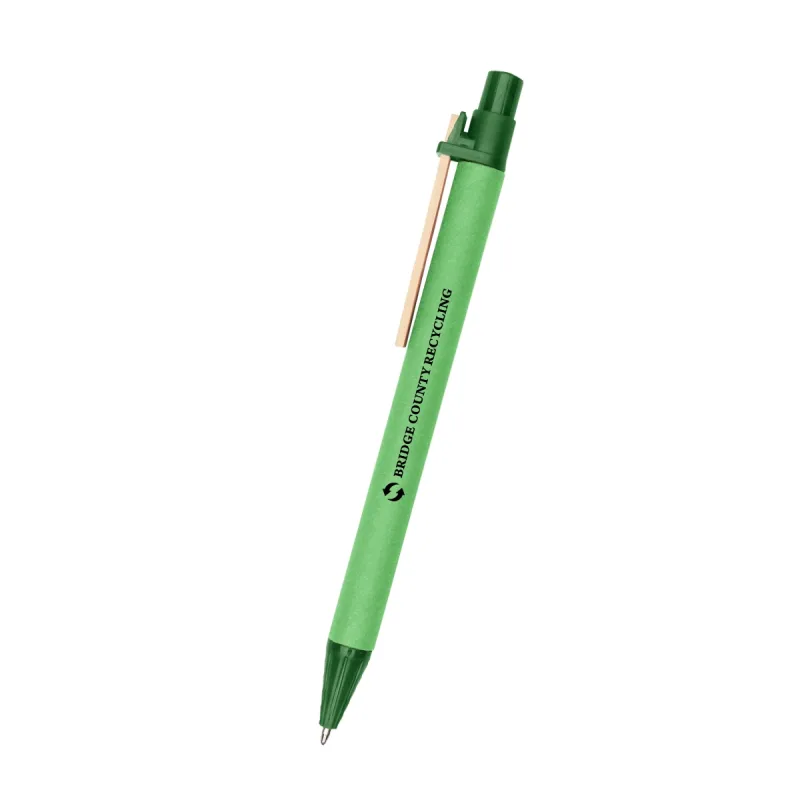 Eco-Inspired Pen With Color Barrel — view 3
