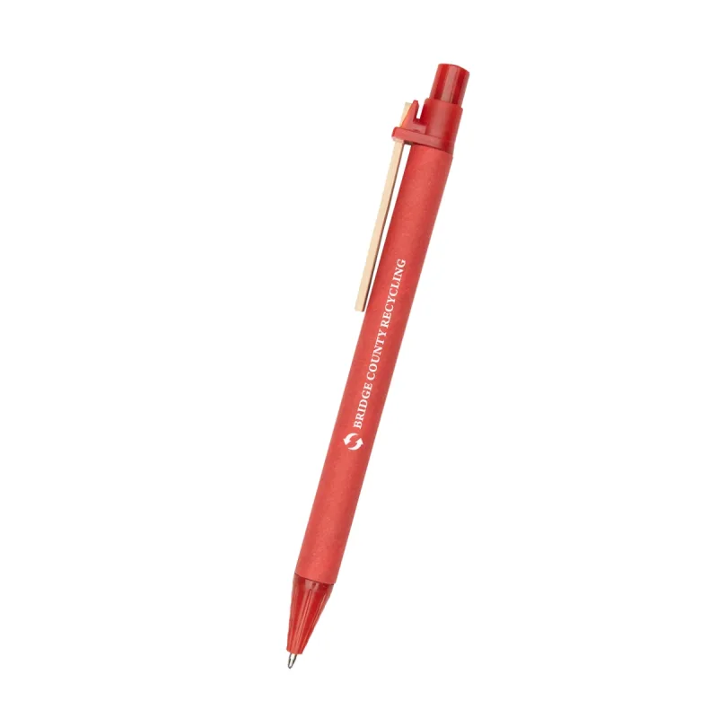Eco-Inspired Pen With Color Barrel — view 4