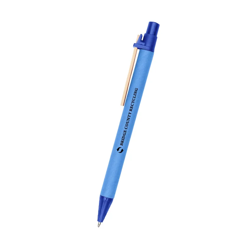 Eco-Inspired Pen With Color Barrel — view 5
