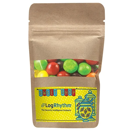 Eco Kraft Resealable Window Pouches — view 10