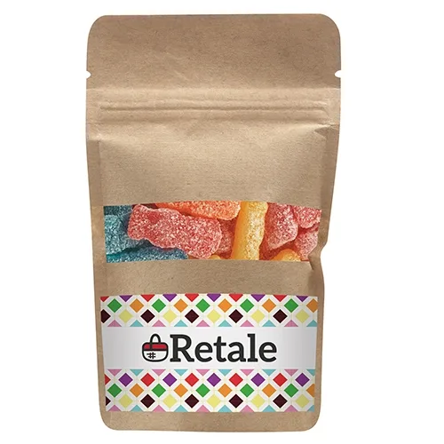 Eco Kraft Resealable Window Pouches — view 11