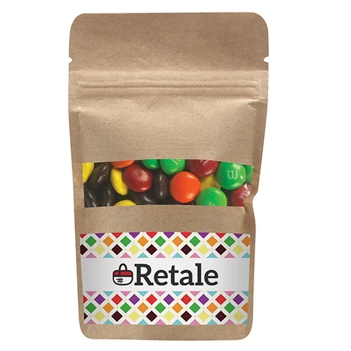 Eco Kraft Resealable Window Pouches — view 8