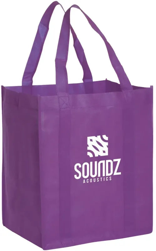Branded Reusable Grocery Tote Bag (1-Color Imprint) — view 10