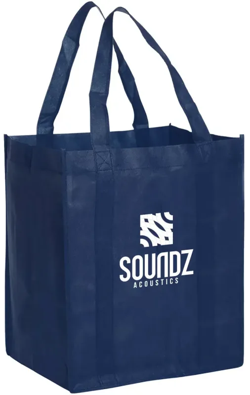Branded Reusable Grocery Tote Bag (1-Color Imprint) — view 11
