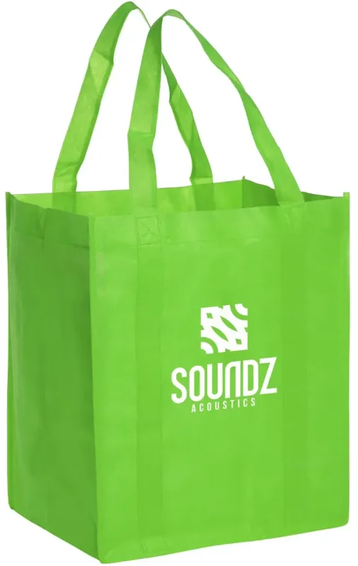Branded Reusable Grocery Tote Bag (1-Color Imprint) — view 12