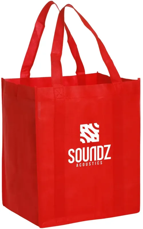 Branded Reusable Grocery Tote Bag (1-Color Imprint) — view 15
