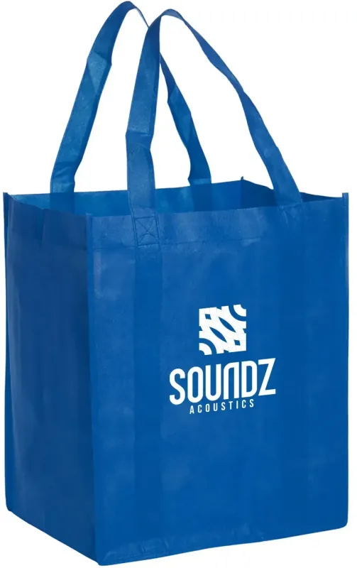 Branded Reusable Grocery Tote Bag (1-Color Imprint) — view 4