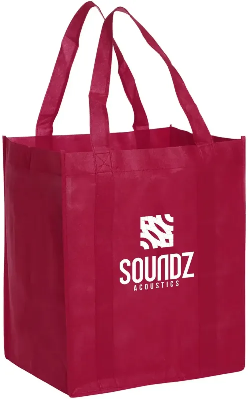 Branded Reusable Grocery Tote Bag (1-Color Imprint) — view 8