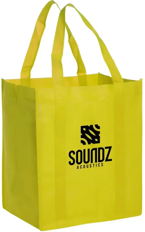Branded Reusable Grocery Tote Bag (1-Color Imprint) — view 9