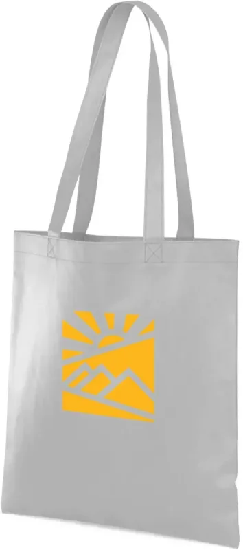 Custom Eco-Tote Reusable Tote Bags with Logo (Non-Woven, 80 GSM) — view 3