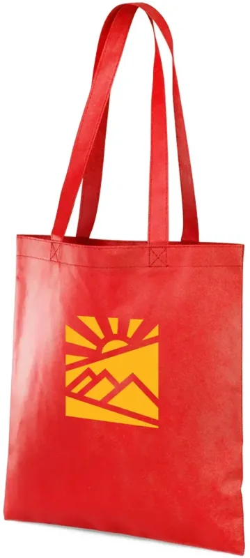 Custom Eco-Tote Reusable Tote Bags with Logo (Non-Woven, 80 GSM) — view 6