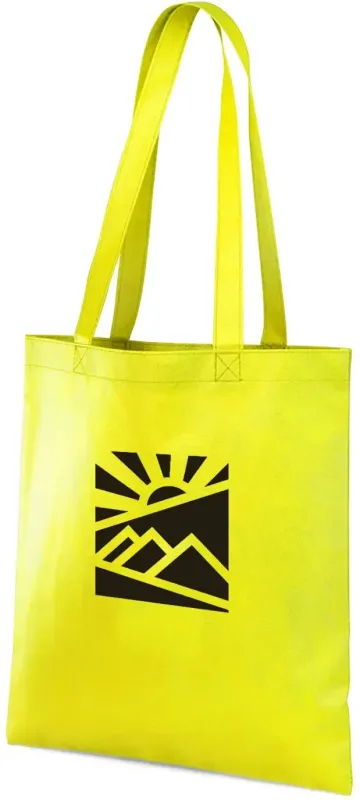Custom Eco-Tote Reusable Tote Bags with Logo (Non-Woven, 80 GSM) — view 7