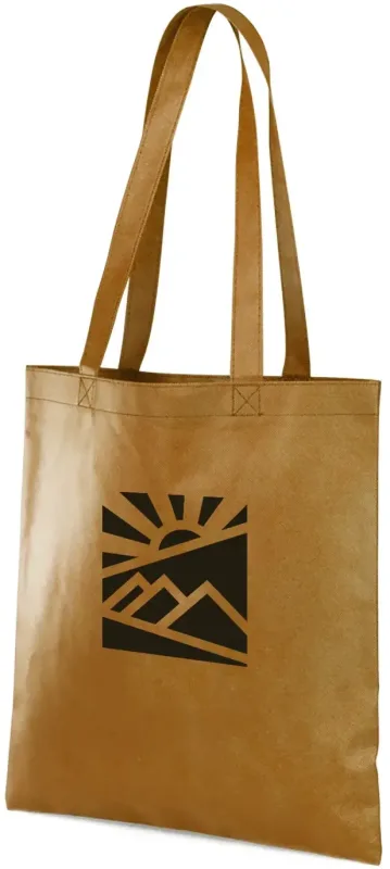Custom Eco-Tote Reusable Tote Bags with Logo (Non-Woven, 80 GSM) — view 8