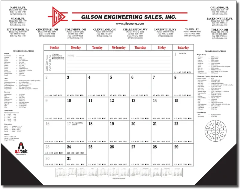 Economy Desk Pad Blotter Calendar — view 2