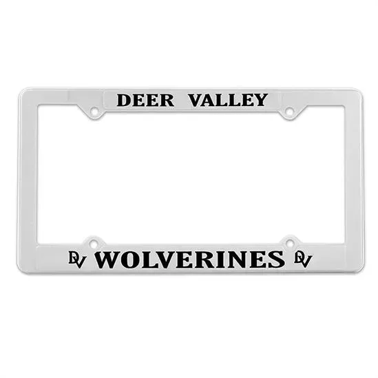 Economy License Plate Frame — view 5
