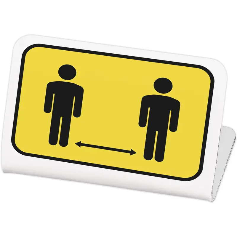 Economy Plastic Signs: 1-10 sq. in.