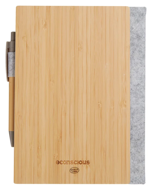 econscious Grove Refillable Bamboo Notebook & Pen