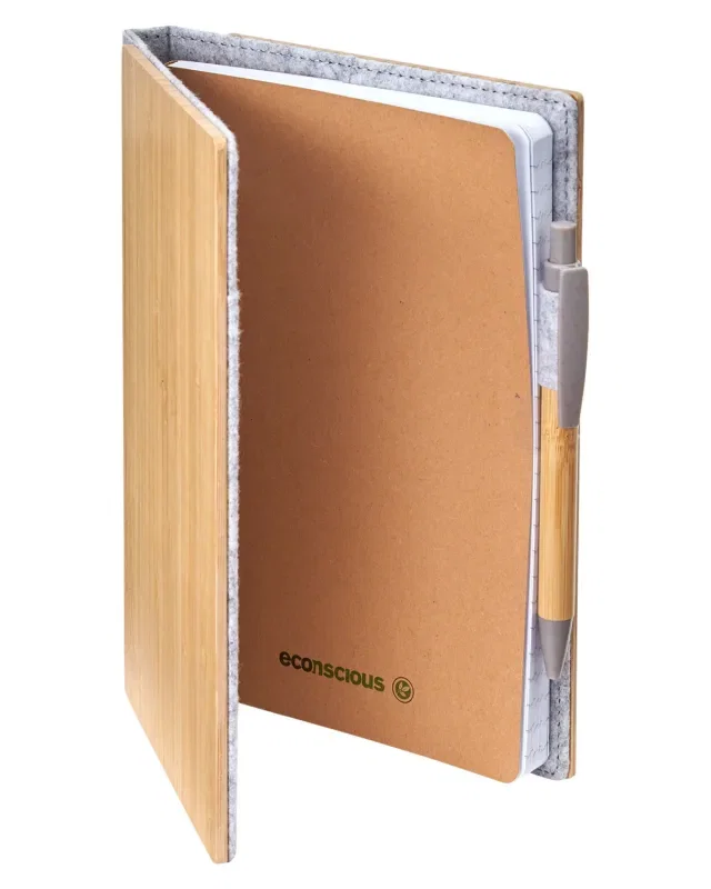 econscious Grove Refillable Bamboo Notebook & Pen — view 5