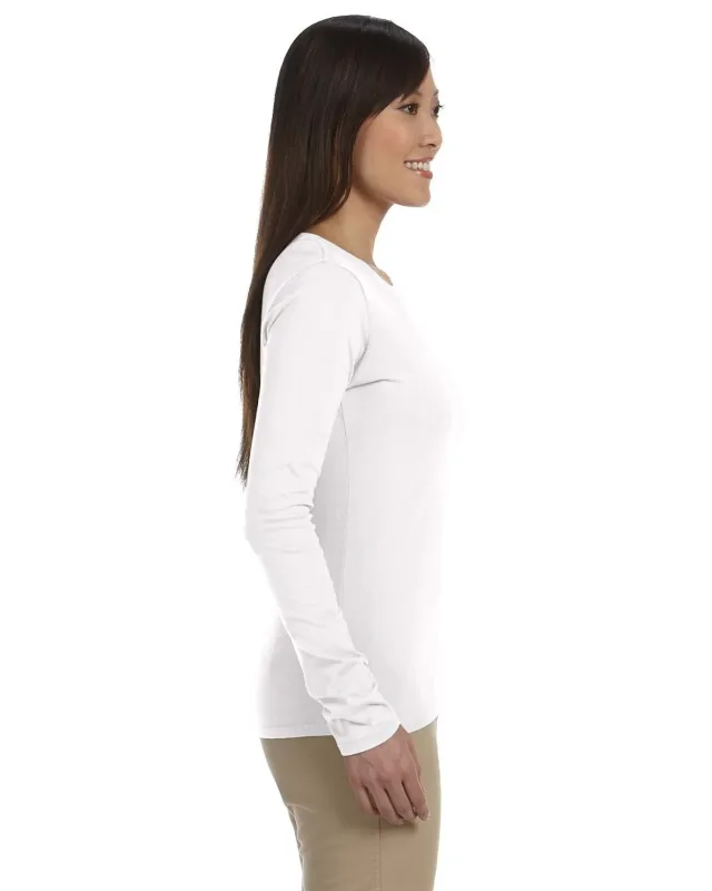 econscious Ladies' Classic Long-Sleeve T-Shirt — view 3