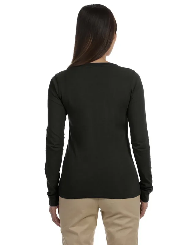econscious Ladies' Classic Long-Sleeve T-Shirt — view 7