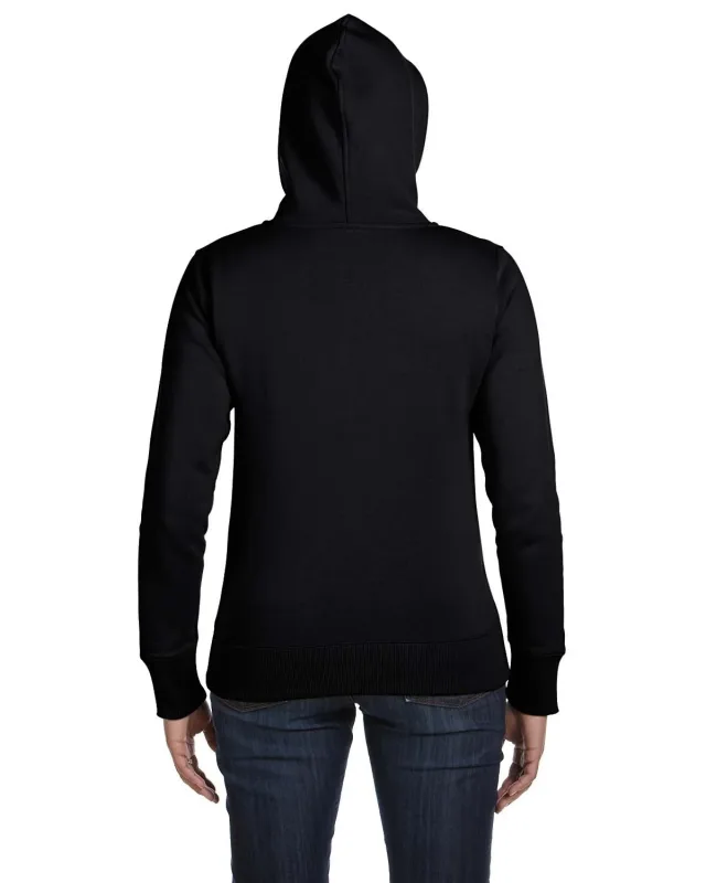 econscious Ladies' Heritage Full-Zip Hooded Sweatshirt — view 7