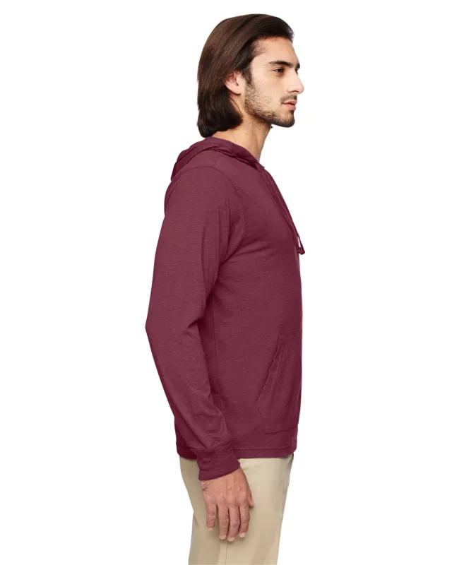 econscious Unisex Eco Blend Long-Sleeve Pullover Hooded T-Shirt — view 15