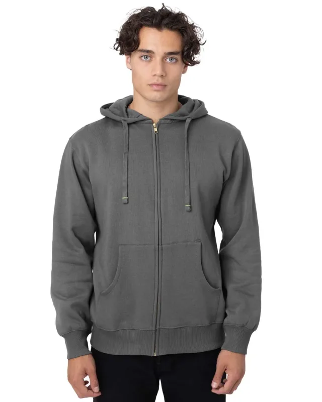 econscious Unisex Heritage Full-Zip Hooded Sweatshirt — view 10