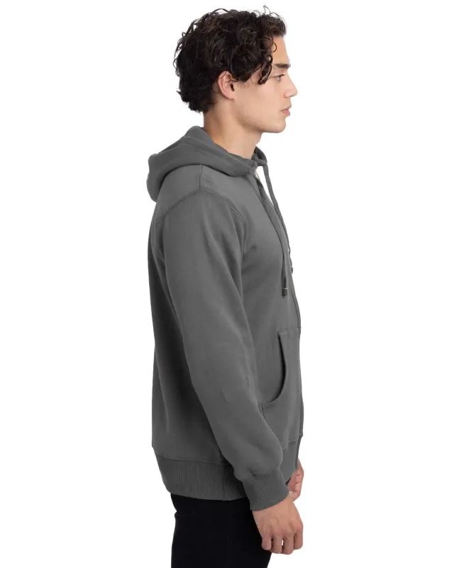 econscious Unisex Heritage Full-Zip Hooded Sweatshirt — view 12