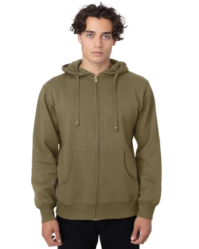 econscious Unisex Heritage Full-Zip Hooded Sweatshirt — view 14