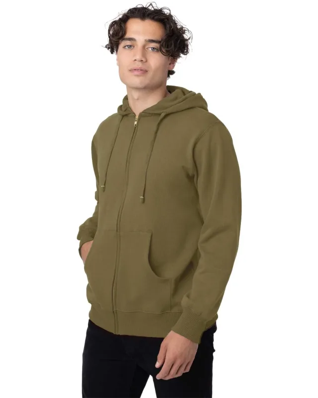 econscious Unisex Heritage Full-Zip Hooded Sweatshirt — view 15