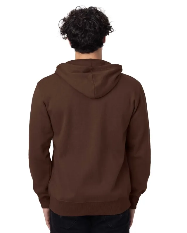 econscious Unisex Heritage Full-Zip Hooded Sweatshirt — view 5
