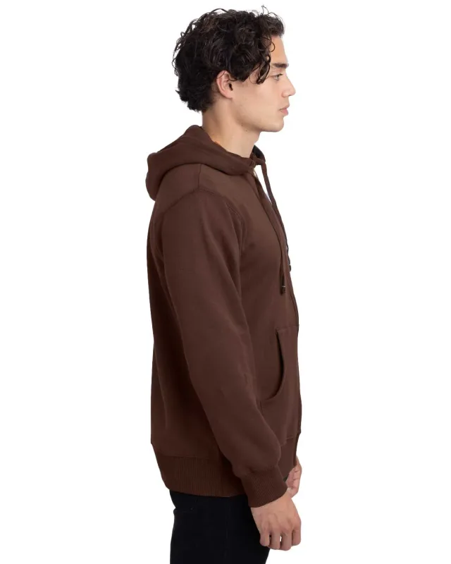 econscious Unisex Heritage Full-Zip Hooded Sweatshirt — view 8