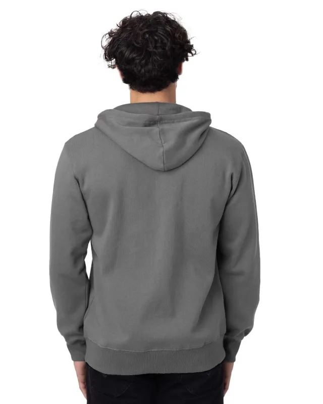 econscious Unisex Heritage Full-Zip Hooded Sweatshirt — view 9