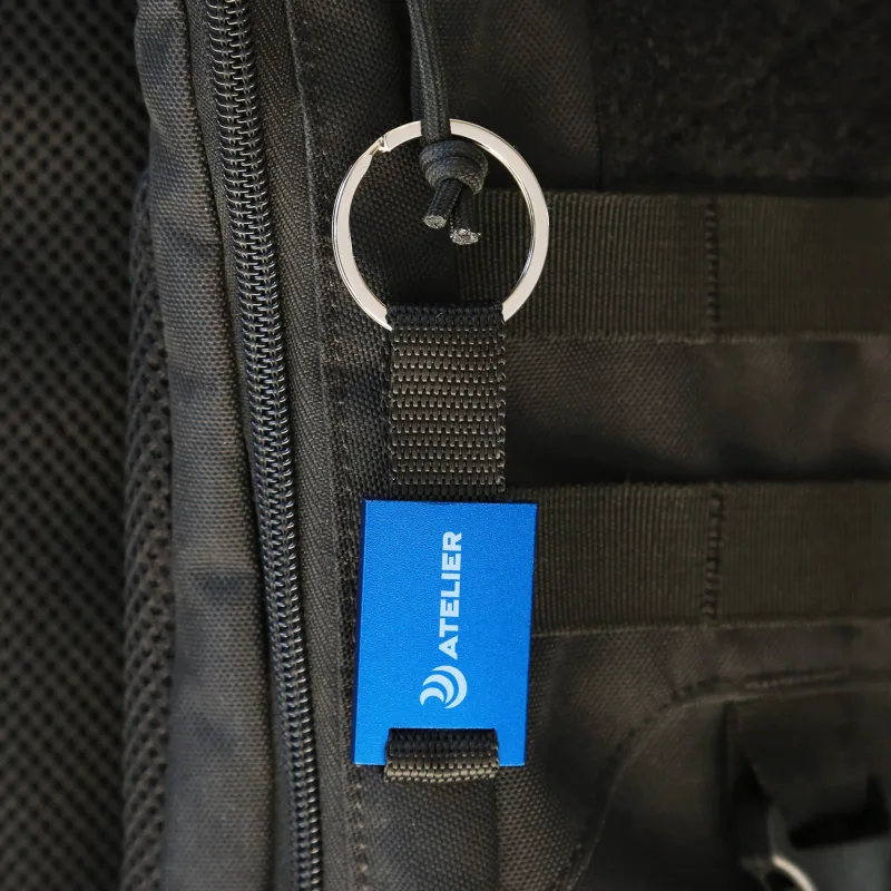 Edge Aluminum Key Ring — view 3