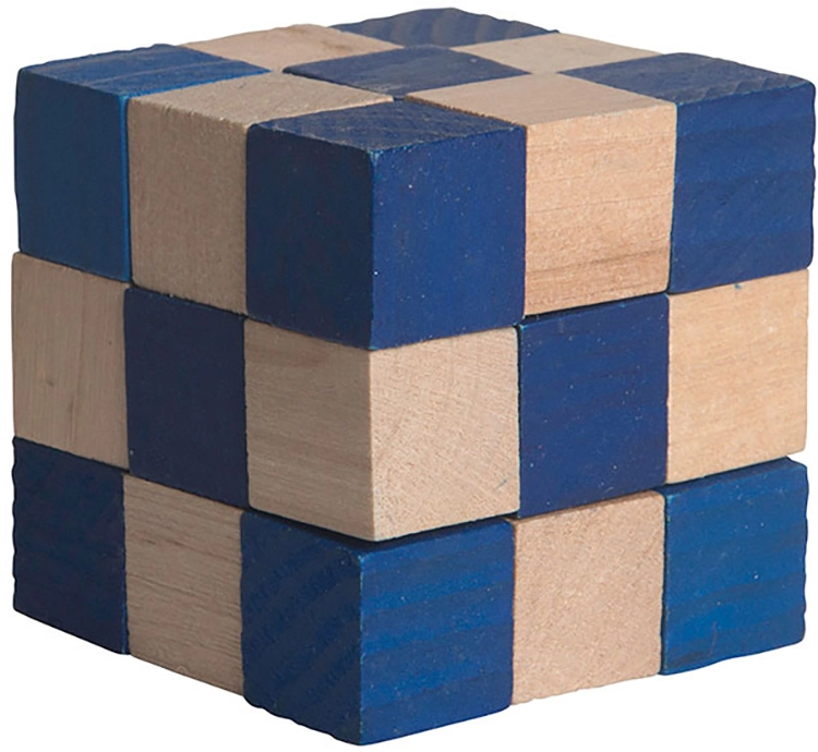 Custom Wooden Elastic Cube Puzzle