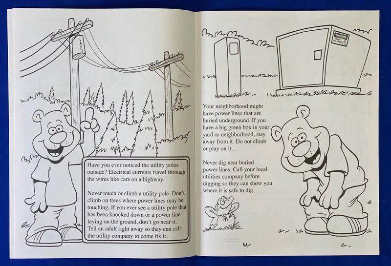 Electric & Utility Safety Coloring Book — view 4