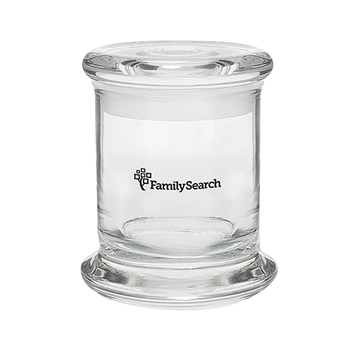 Elegant Glass Status Jar with Clear Finish