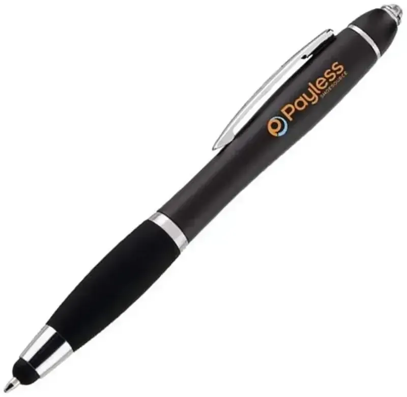 Elgon Custom Plastic Pen with Stylus & Flashlight - Business Promotional Pen