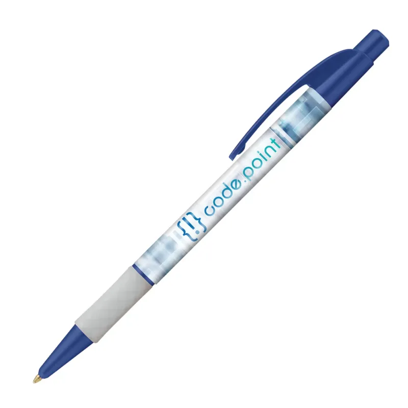 Imprinted Elite Slim Frost Pen (Black or Blue Ink) — view 24
