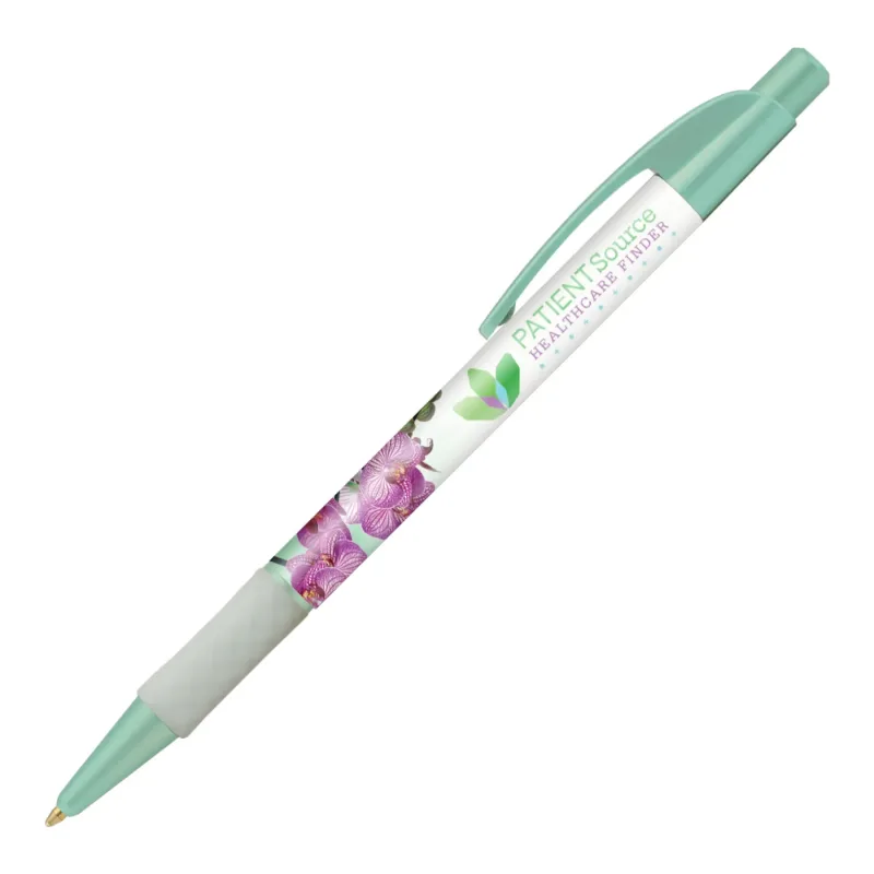 Imprinted Elite Slim Frost Pen (Black or Blue Ink) — view 27