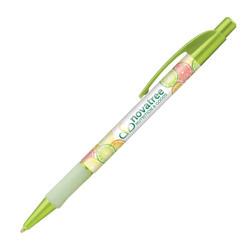 Imprinted Elite Slim Frost Pen (Black or Blue Ink) — view 6