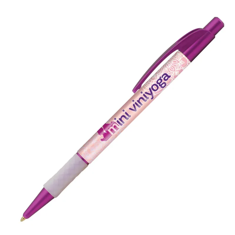 Imprinted Elite Slim Frost Pen (Black or Blue Ink) — view 7