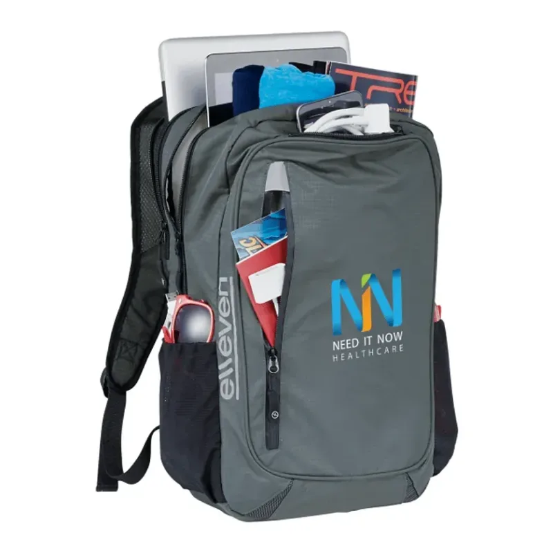 Personalized elleven Lunar Lightweight Computer Backpack - 15" — view 12