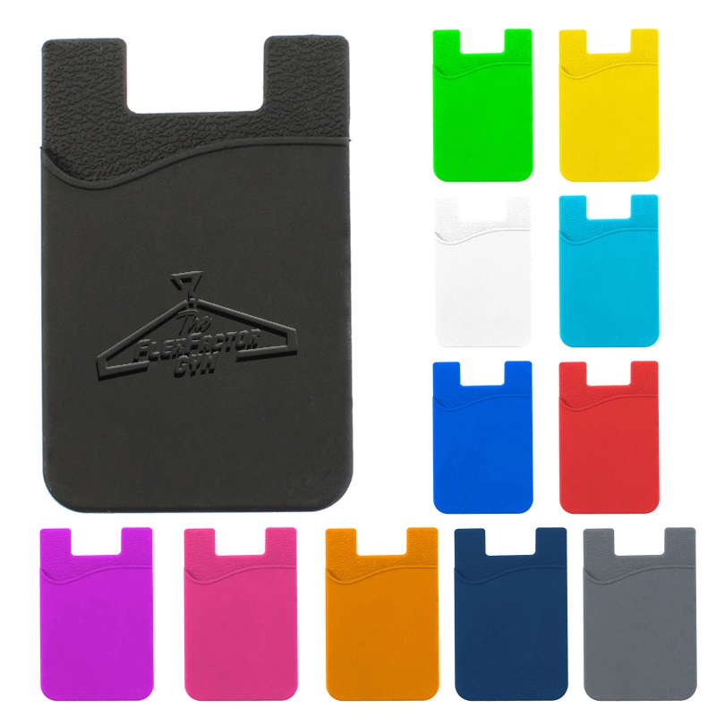 Embossed (Raised) Silicone Smart Wallet