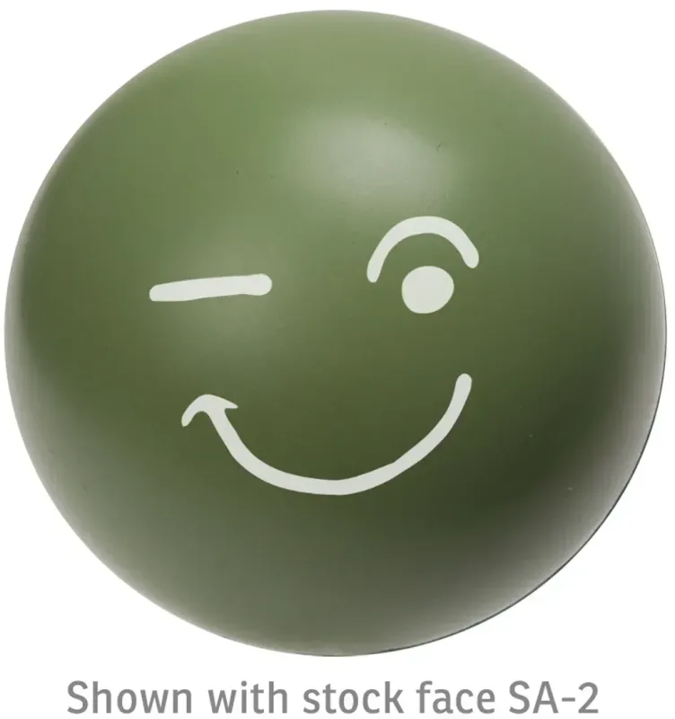 Custom Emoticon Ball Stress Reliever — view 23